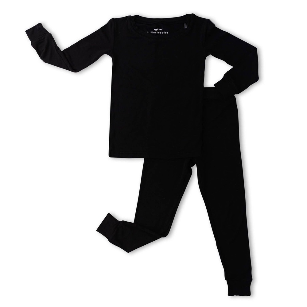 NIB LS Black Pj Set